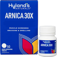 Naturals Arnica Montana 30X Tablets, Natural Relief of Bruises, Swelling & Muscle Soreness, Multi, 50 Count