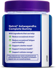 Ashwagandha Complete, 3-In-1 Daily Stress Support Gummies, Stress and Mood Support Supplement, 30 Strawberry Zen-Flavored Ashwagandha Gummies, 15 Day Supply