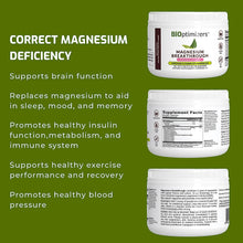 Magnesium Breakthrough Drink Raspberry Lemonade - 8 Forms of Magnesium: Glycinate, Malate, Citrate, and More - Natural Sleep and Brain Supplement – 6 Oz (30 Servings)