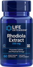 Rhodiola Extract, Rhodiola Rosea Supplement, Standardized Extract, Promotes Physical and Mental Performance, Gluten-Free, Non-Gmo, Vegetarian, 250 Mg, 60 Capsules