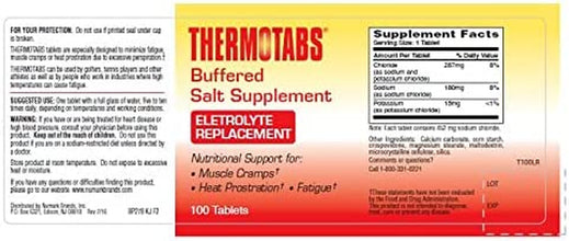 Buffered Salt Supplement 100 Tablets