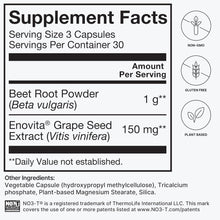 Superbeets Beet Root Capsules Quick Release 1000Mg - Supports Nitric Oxide Production, Blood Pressure – Clinically Studied Antioxidants 90 Count Non-Gmo Powder