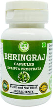 Bhringraj (Eclipta Alba) Capsules - 60 Vegetarian 500 Mg Capsules, Completely Herbal Supplements, Gluten Free, 60 Servings, Vegetarian Capsules (1)