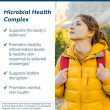 Microbinate - Microbial Health Complex - Promotes Healthy Inflammation Response, Biofilm Disruption & Immune Support - Olive Leaf, Oregano & Turmeric Extract (120 Capsules)