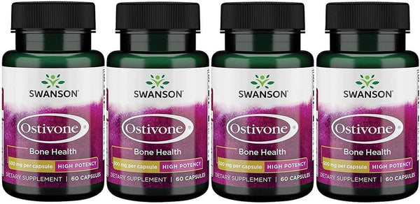 High Potency Ostivone 500 Milligrams 60 Capsules (4 Pack)