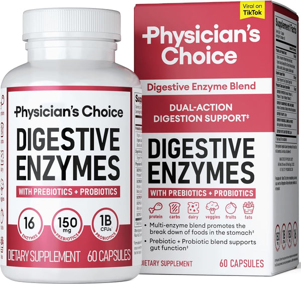 - Women'S Digestive Harmony Bundle: Probiotics for Women + Digestive Enzymes