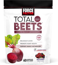 Total Beets Soft Chews with Beetroot, Nitrates, L-Citrulline, Grapeseed Extract, and Antioxidants, Healthy Energy Supplement with Elite Ingredients, Heart Health Superfood, 60 Chews