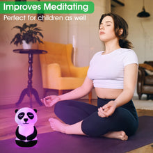 Peaceful Panda Breathing Trainer Light for Calming Stress, Anxiety Relief Items for ADHD, Mindfulness Meditation Tools for Depression, Great Self Care and Mental Health Gifts