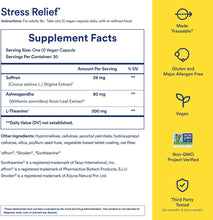 Stress Supplement Bioseries with 8-Hour Release Support (Shoden® Ashwagandha, Suntheanine® L-Theanine, and Saffron as Affron®*) 30 Capsules