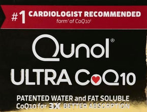 Coq10 100Mg Softgels, Ultra Coq10 100Mg, 3X Better Absorption, Antioxidant for Heart Health & Energy Production, Coenzyme Q10 Vitamins and Supplements, 4 Month Supply, 120 Count