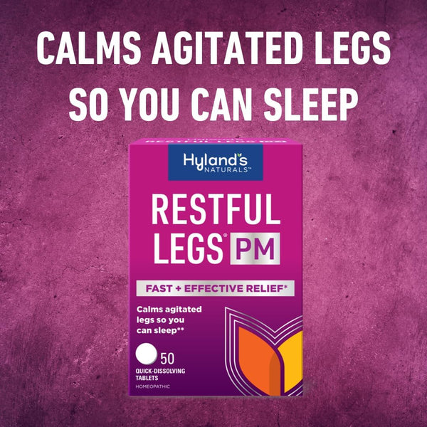 Restful Legs PM Quick Dissolving Tablets - 50 Tablets (Pack of 2)