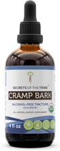 Cramp Bark USDA Organic | Alcohol-Free Extract, High-Potency Herbal Drops | Made from 100% Certified Organic Cramp Bark (Viburnum Opulus) Dried Bark 4 Oz