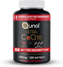 Coq10 100Mg Softgels, Ultra Coq10 100Mg, 3X Better Absorption, Antioxidant for Heart Health & Energy Production, Coenzyme Q10 Vitamins and Supplements, 4 Month Supply, 120 Count