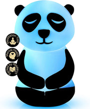 Peaceful Panda Breathing Trainer Light for Calming Stress, Anxiety Relief Items for ADHD, Mindfulness Meditation Tools for Depression, Great Self Care and Mental Health Gifts