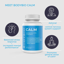 Calm - Stress Relief Supplement 60 Capsules | Mood Booster | Rhodiola + Taurine | Central Nervous System Support | Calming Amino Acids & Adaptogens |Stress Relief & Everyday Calm