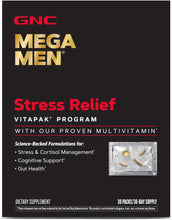 Mega Men Stress Relief Vitapak, Stress & Cortisol Management, 30 Count