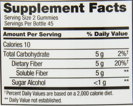 Fiber Well Sugar Free Fiber Supplement, Peach, Strawberry and Blackberry Flavored Supplements, 90 Count