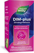 Dim-Plus, DIM Supplement, Supports Balanced Estrogen Metabolism*, Diindolylmethane, 120 Vegan Capsules (Packaging May Vary)