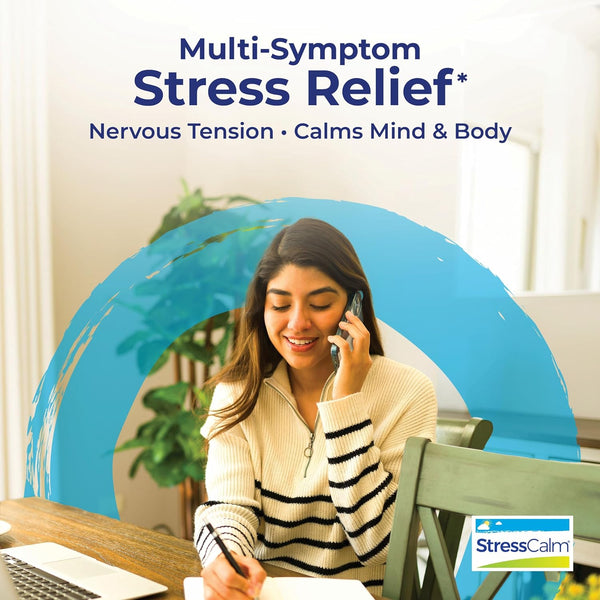 Stresscalm for Relief of Stress, Anxiousness, Nervousness, Irritability, and Fatigue - 60 Count