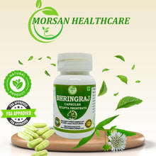 Bhringraj (Eclipta Alba) Capsules - 60 Vegetarian 500 Mg Capsules, Completely Herbal Supplements, Gluten Free, 60 Servings, Vegetarian Capsules (1)