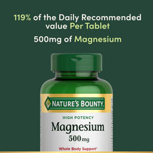 Magnesium, Bone and Muscle Health, Whole Body Support, Tablets, 500 Mg, 200 Ct