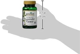 Lavender Flower - Herbal Supplement Promoting Traditional Mood Support - May Promote Relaxation & Steady Nerves - (60 Capsules, 400Mg Each)