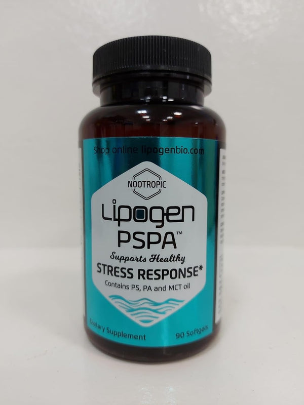 PSPA Stress Relief Supplement - Keeps You Calm and Relaxed in Stressful Situations, Enhances Mood - Cortisol & Rest Support Management - Support Immune System. 90 Softgels