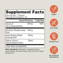 Mood Support Supplement with Saffron | Promotes a Positive, Balanced Mood | Increases Feel-Good Neurotransmitters & Calms Your Nervous System, 30 Capsules (1 Month Supply)