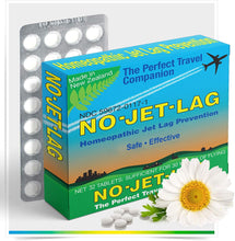 No Jet Lag Homeopathic Jet Lag Remedy (1 Pack, 32 Chewable Tablets), Travel Must Have, Flight Essential for Jet Lag Relief, Plant-Based.