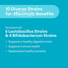 Probiotics 60 Billion CFU - 10 Strains + Organic Prebiotics - Immune, Digestive & Gut Health - Supports Occasional Constipation, Diarrhea, Gas & Bloating - for Women & Men - 30Ct