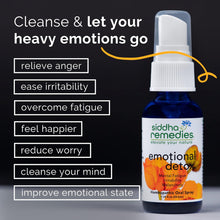 Remedies Emotional Detox Homeopathic Oral Spray for Melancholy, Irritability & Mental Fatigue | 100% Natural Homeopathic Medicine Remedy with 12 Flower Essences for Cleansing Mind