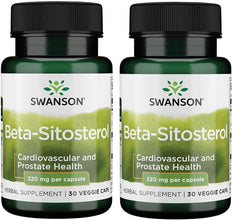 High Potency Beta-Sitosterol 30 Veg Capsules - 2 Pack