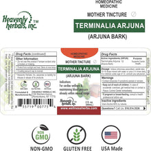 Terminalia ARJUNA Q (Arjuna Bark) Homeopathic Mother Tincture - Supports Heart Health. - 2 Fl Oz - Wellnessherbs Ships from New York, USA.