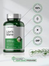 Lions Mane Mushroom Extract | 4200Mg | 120 Capsules | Vegetarian, Non-Gmo, Gluten Free Supplement