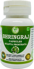 Bhringraj (Eclipta Alba) Capsules - 60 Vegetarian 500 Mg Capsules, Completely Herbal Supplements, Gluten Free, 60 Servings, Vegetarian Capsules (1)