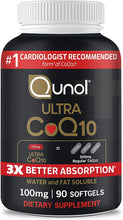 Ultra Coq10 100Mg Softgels- 3X Better Absorption, Antioxidant for Heart Health & Energy Production, Coenzyme Q10 Vitamins and Supplements, 3 Month Supply, 90 Count