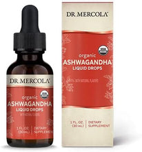 Organic Ashwagandha Liquid Drops, 1 Fl. Oz. (30 Ml), 30 Servings, Dietary Supplement, Supports Mood & Stress Management, Non GMO, Certified USDA Organic