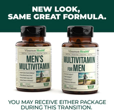 Multivitamin for Men - Daily Mens Multivitamins & Multiminerals Supplement for Energy, Focus and Performance. Mens Vitamins A, C, D, E & B12, Zinc, Calcium, Magnesium & More. Multi Vitamin Capsules