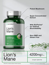 Lions Mane Mushroom Extract | 4200Mg | 120 Capsules | Vegetarian, Non-Gmo, Gluten Free Supplement